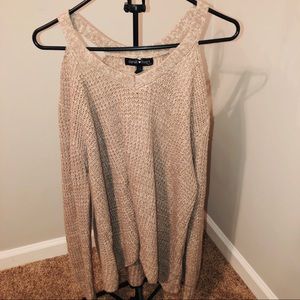 Little cold shoulder sweater